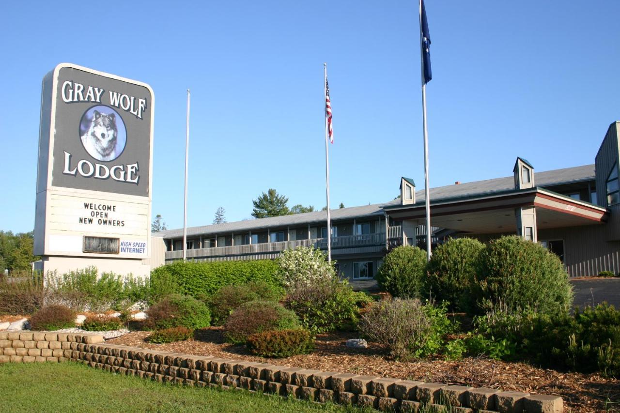 Gray Wolf Lodge Manistique Exterior foto